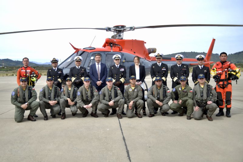 La Armada De Chile Recibi El ltimo Helic ptero Airbus H125