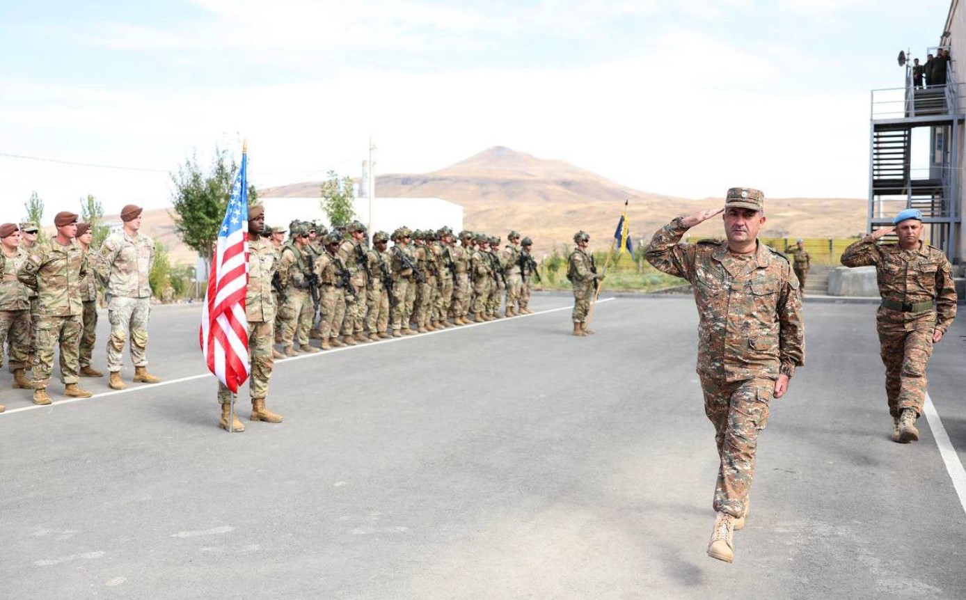 Військові Вірменії та США на навчаннях. Вересень 2023. Фото: міноборони Вірменії