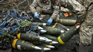 155-мм снаряди українських військових. Фото: Генштаб ЗСУ