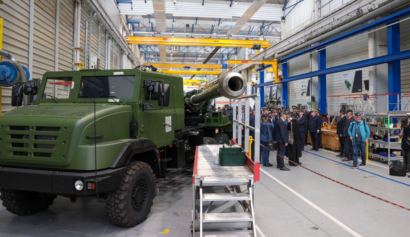 Виробництво САУ Caesar на підприємстві Nexter Systems. Жовтень 2023. Франція. Фото: Міноборони Франції