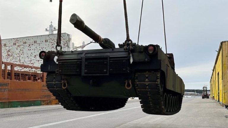 Танк M1A1 Abrams армії Польщі. Листопад 2023. Фото: Міноборони Польщі