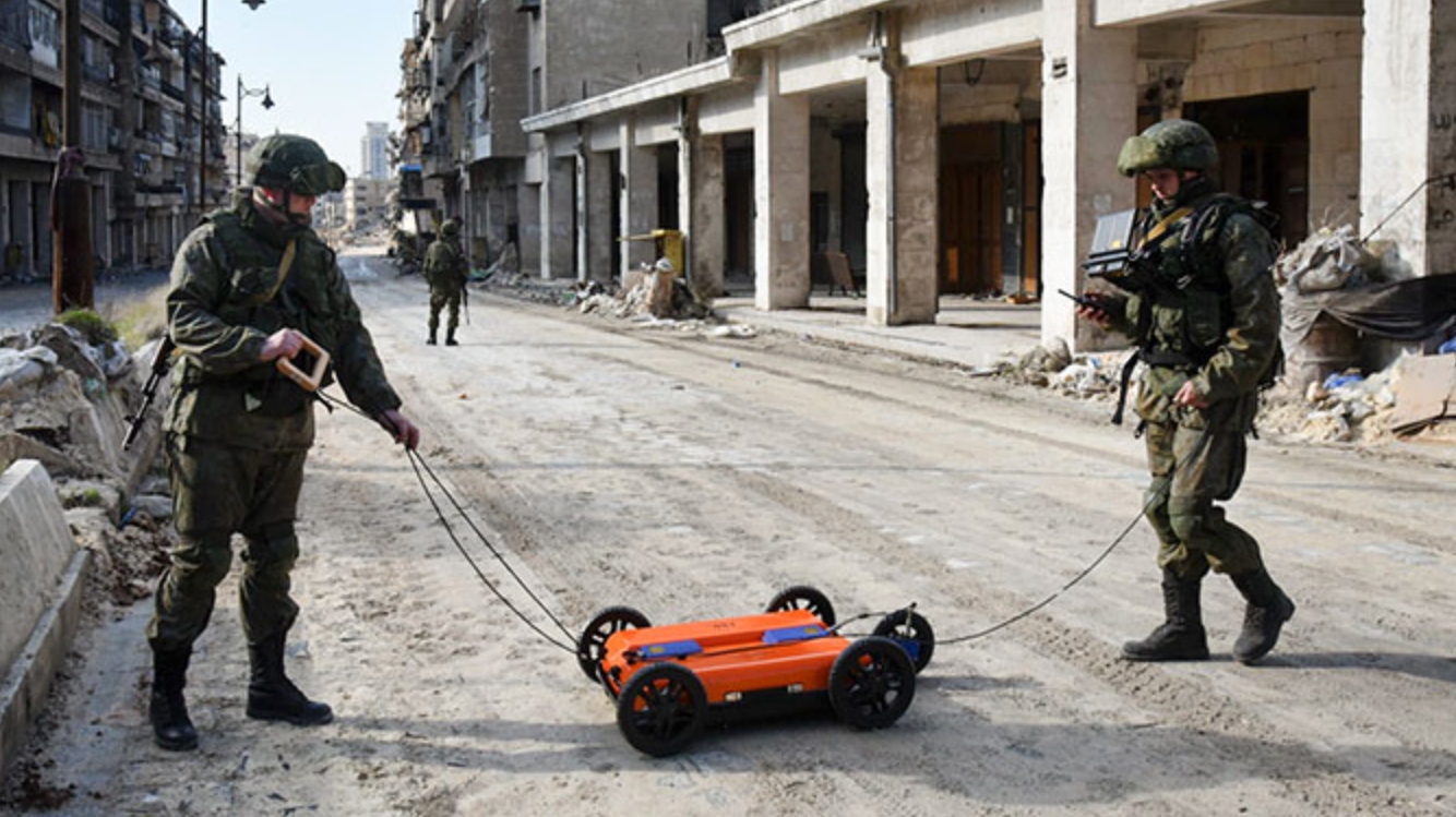 Bạn có thể tham khảo ý kiến của bạn về георадар «Око-3» ở Сирії. Фото: ЗМІ РФ