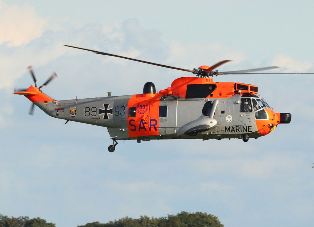 Гелікоптер Sea King Mk41 військових Німеччини. 2023 рік. Фото: www.flickr.com