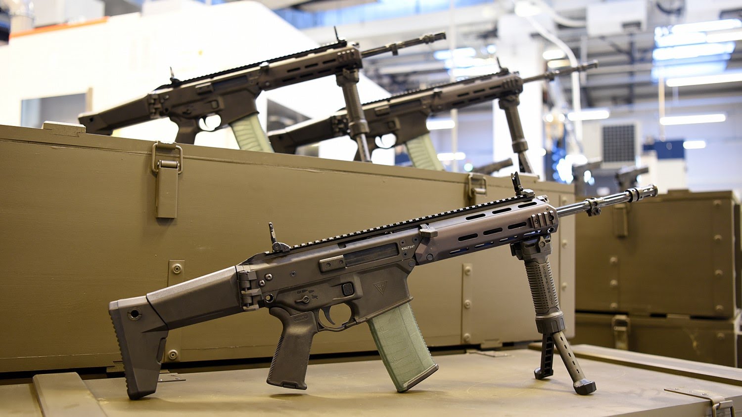 Rwanda Special Operations Forces received Polish GROT assault rifles ...