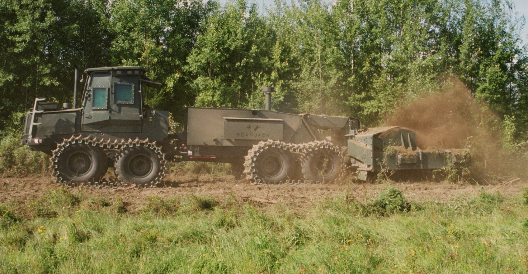 Машина розмінування ScanJack 3500 (Djupminröjningsmaskin 1) армії Швеції. Фото: Збройні сили Швеції