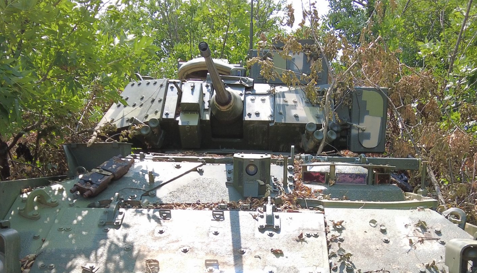 Бойова машина піхоти Bradley українських військових. 2023 рік. Україна. Фото: CNN