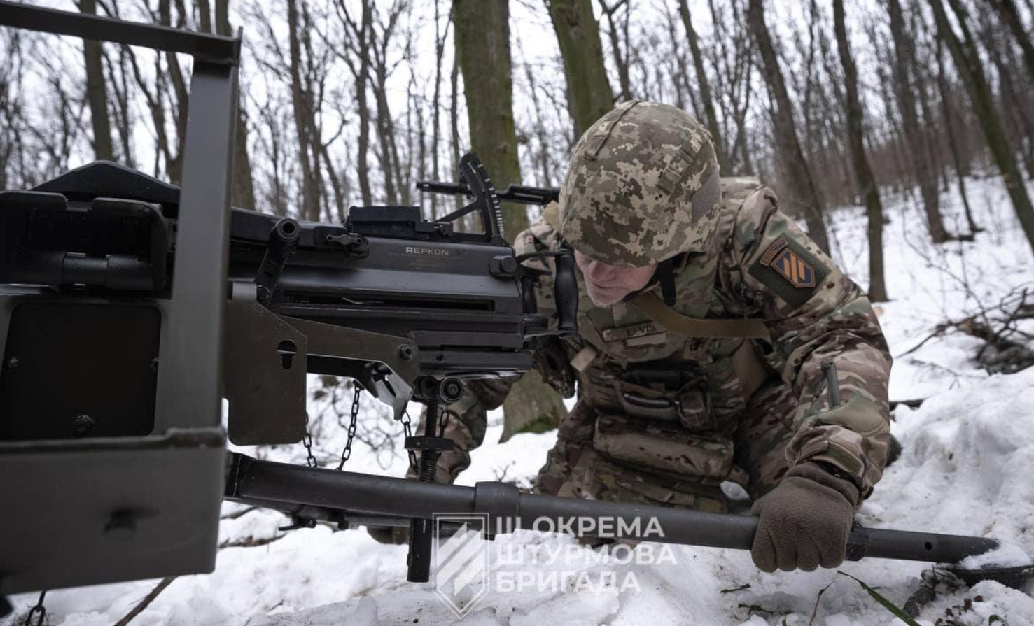 Автоматичний гранатомет RDS40-AGL українських військових. Фото: 3-тя окрема штурмова бригада