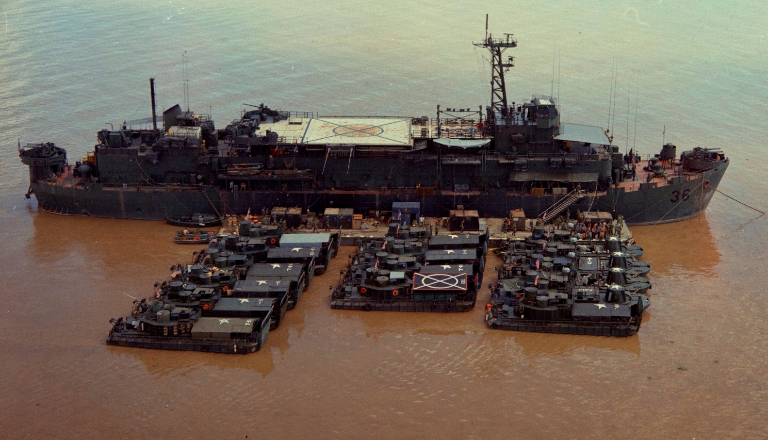 Річковий флот США у В'єтнамі. Фото: US Army photographer