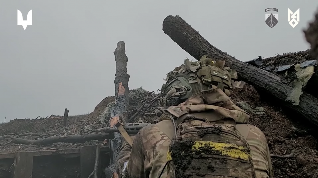 Український боєць ССО в ході операції "Говерла", лютий 2024. Фото: пресслужба ССО.