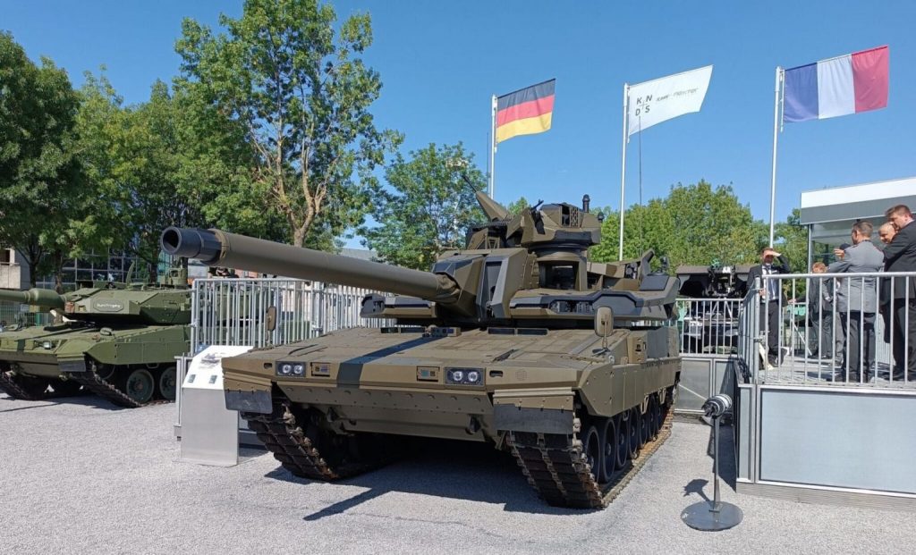 Демонстратор технологій перспективного танку проекту MGCS від компанії KNDS на виставці Eurosatory 2022. Фото з відкритих джерел.