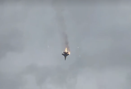 Біля Севастополя впав російський Су-27