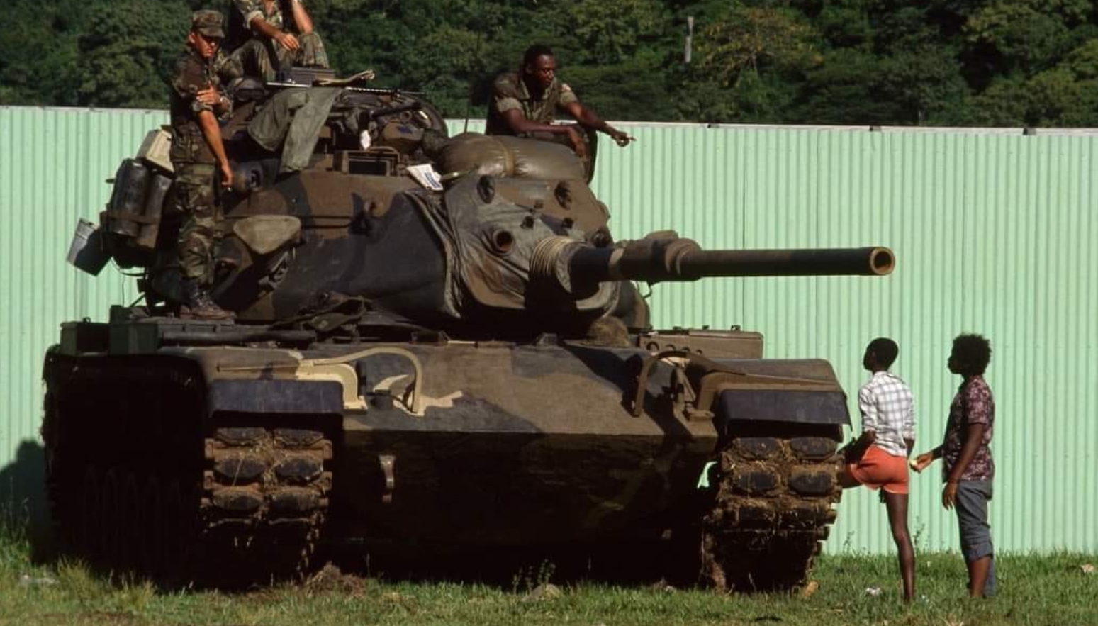 Танк М60А1 у Гренаді