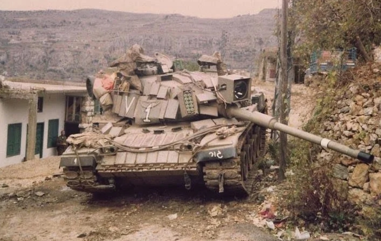 Танк М60 Magach-6 у Лівані