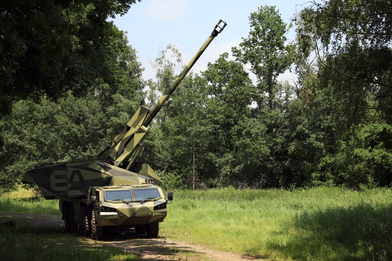 Самохідна артилерійська установка DITA. 2021 рік. Чехія. Фото: Excalibur Army