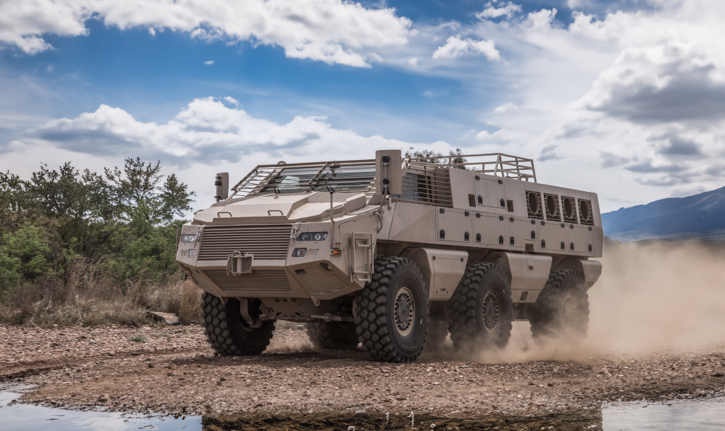 Південноафриканська колісна бойова машина Mbombe 6x6. Фото: Paramount Group