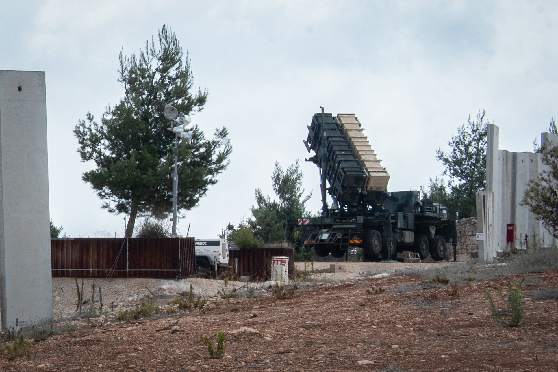 تم تركيب صواريخ باتريوت PAC-2 في الجزء الخلفي من إسرائيل، 2 سنوات في عام 2018. الصورة: باسل عويدات