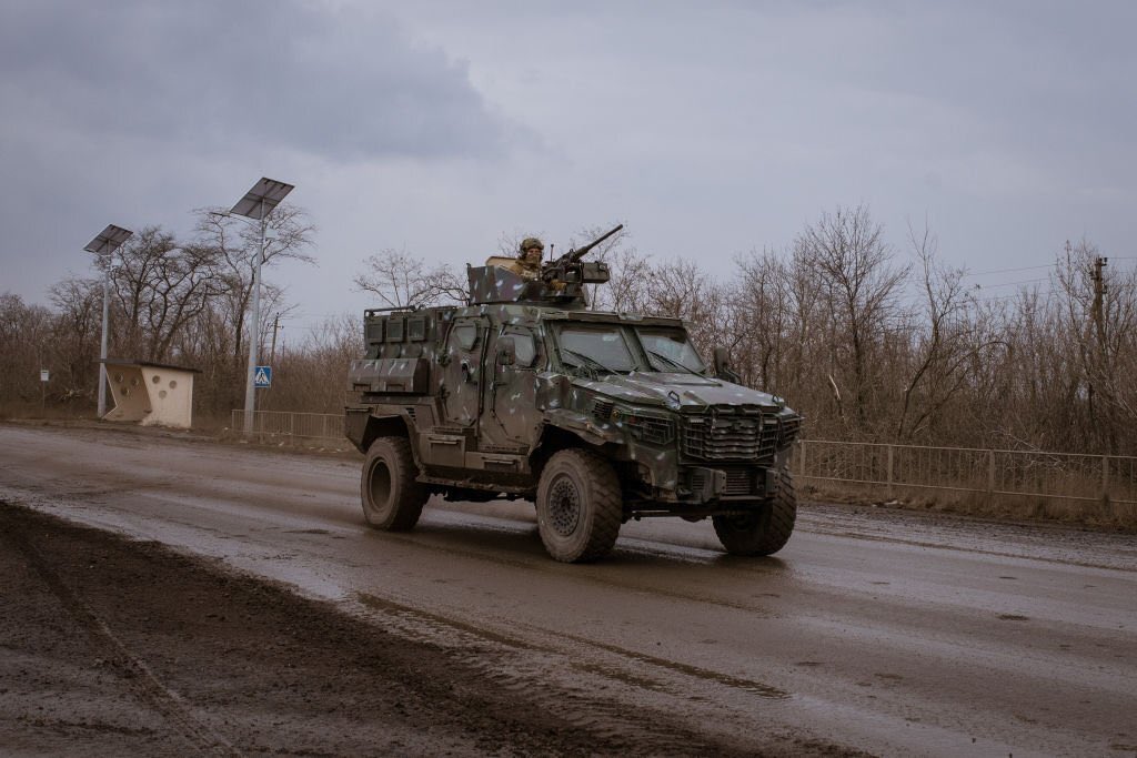 BATT UMG українських Сил оборони на околицях Бахмуту, березень 2023 року.