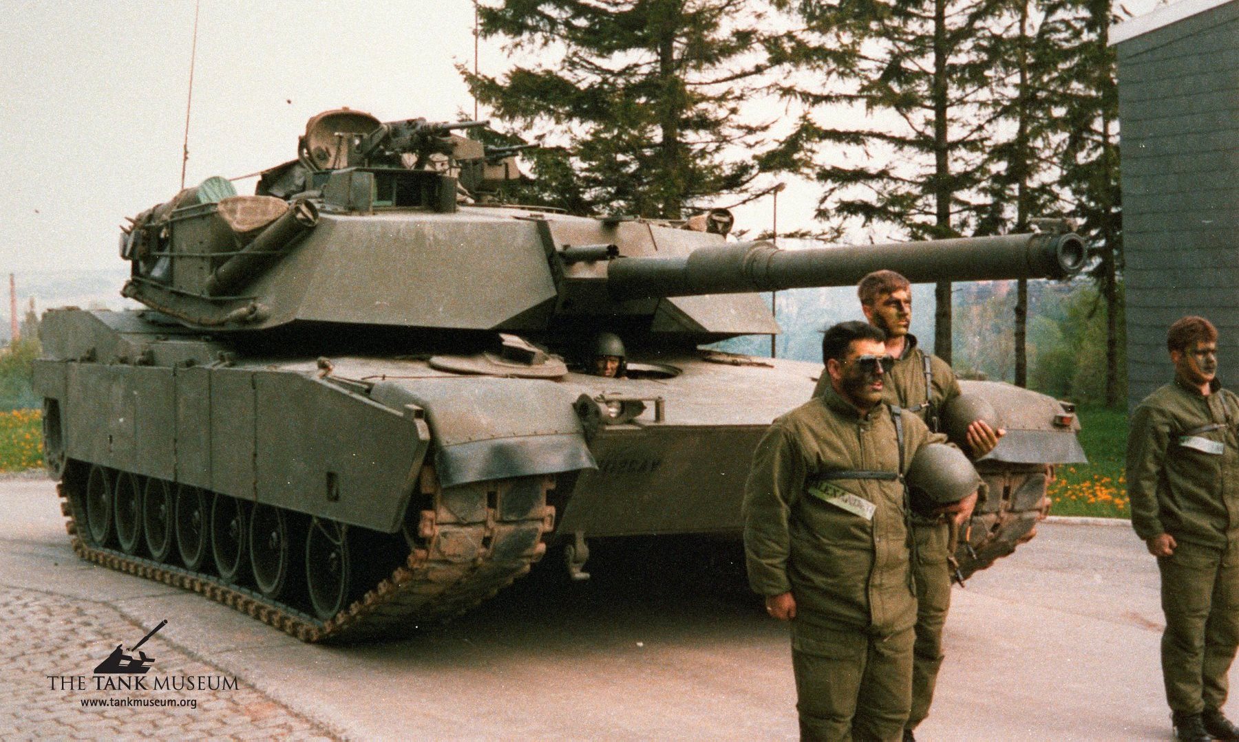 Tên M1 Abrams. 1980-tі. Ảnh: Bảo tàng Xe tăng (Bovington, Wareham, Vương quốc Anh)