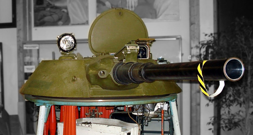 73-mm гармата 2А28 cho БМП-1. Ảnh: Bảo tàng xe tăng Parola
