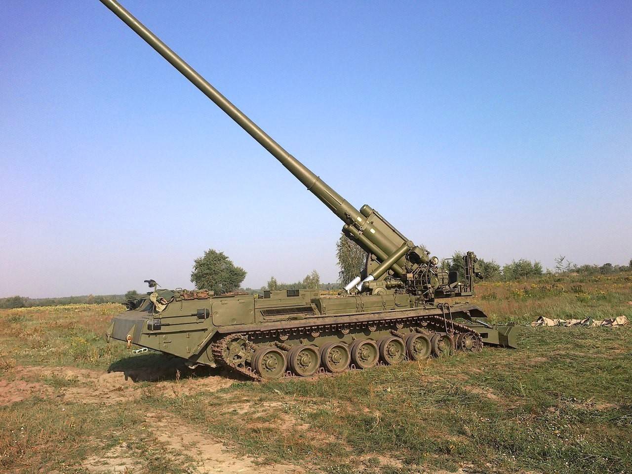 The Ukrainian Defense Forces hit the Russian Pion ACS in the Belgorod ...