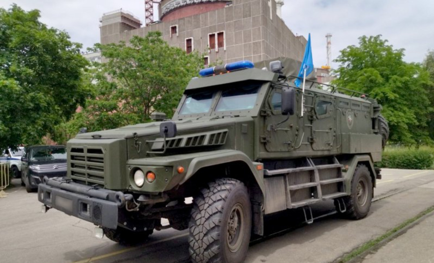 "КамАЗ-Патруль" пізнього випуску на Запорізькій АЕС