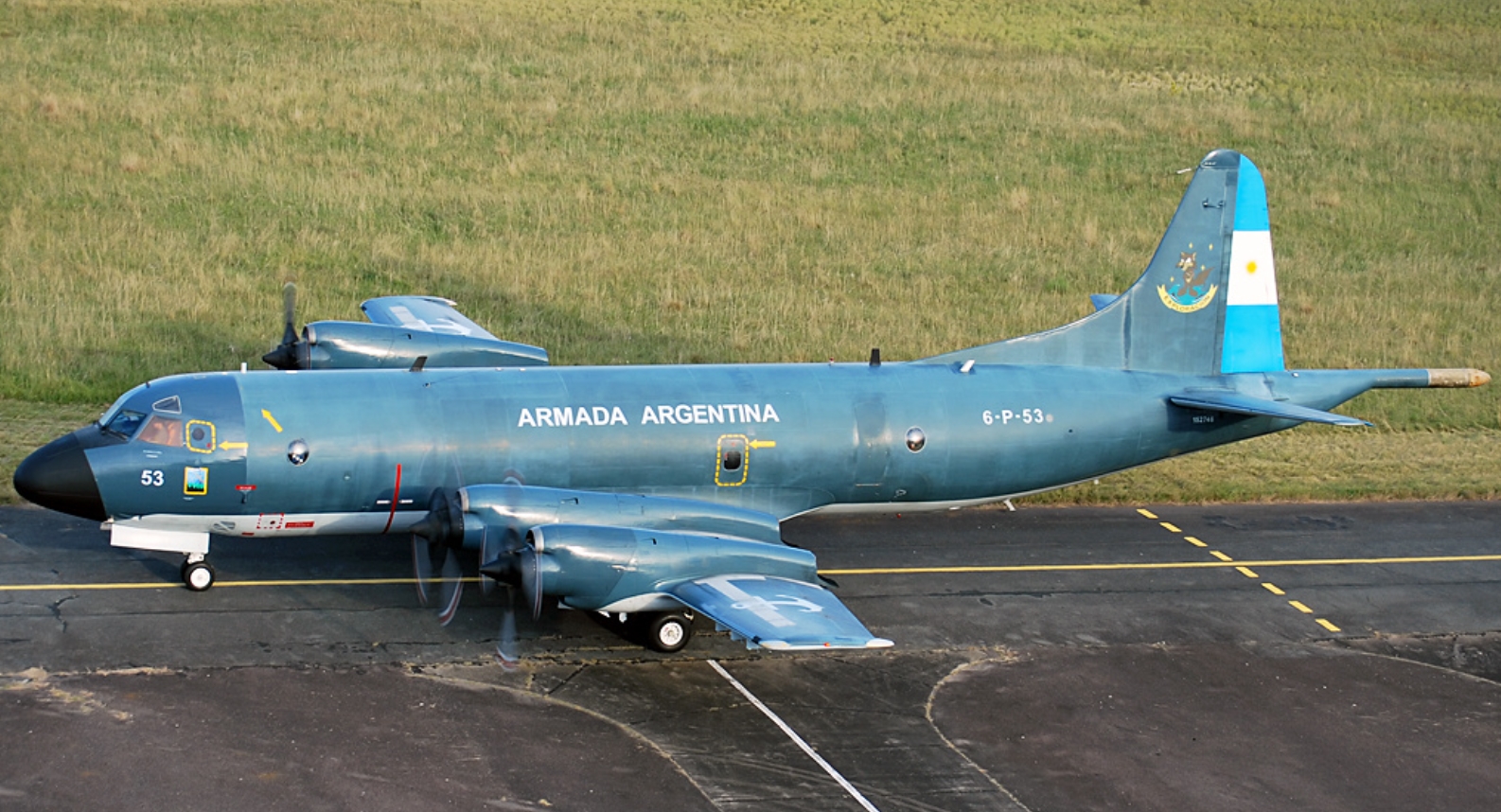 Патрульний літак P-3B Аргентини. 2016 рік. Фото: airliners.net