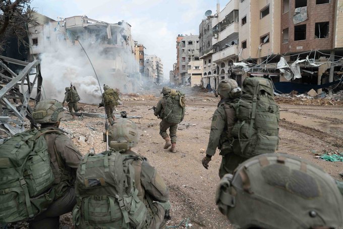 Israeli soldiers in the Gaza Strip. Photo by Urich