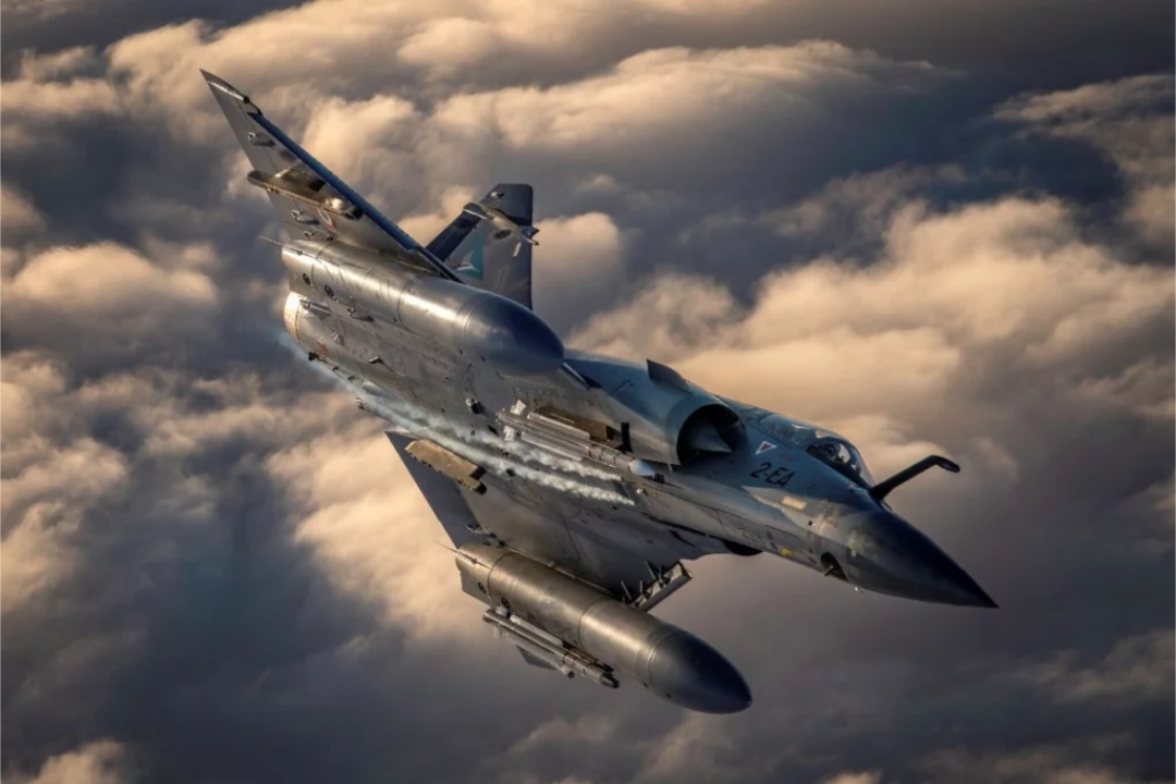 French Mirage 2000-5s Shoot Down Near a Dozen Shahed Drones Over Red Sea